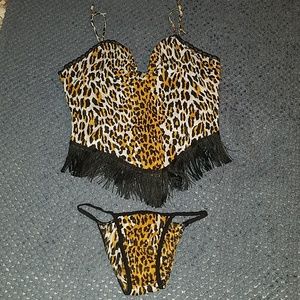 Leopard Print Lingerie